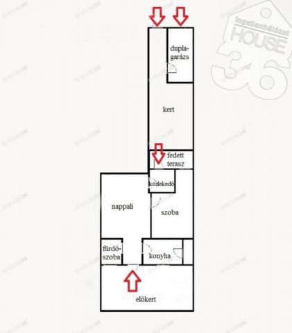Eladó téglalakás, Kecskeméten 53.9 M Ft, 2 szobás