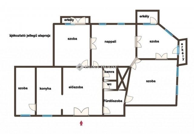 Eladó téglalakás, Budapesten, I. kerületben 205 M Ft, 5 szobás