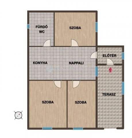 Eladó családi ház, Isaszegen 45 M Ft, 3 szobás