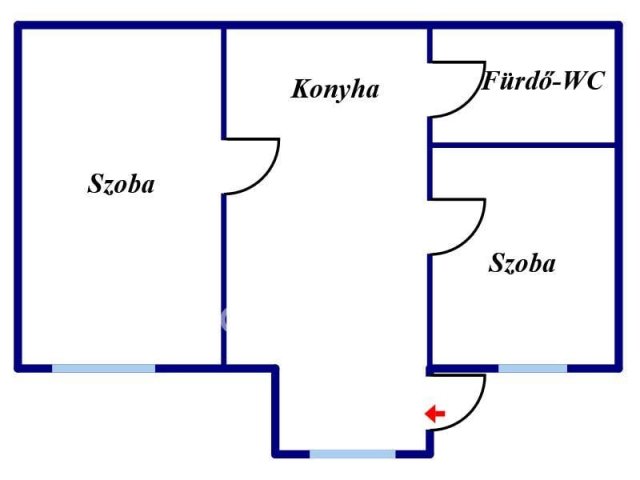 Eladó ikerház, Sajószentpéteren 15.5 M Ft, 2 szobás