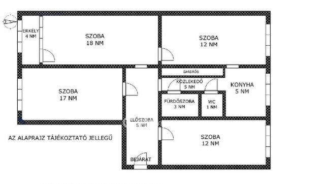 Eladó panellakás, Budapesten, III. kerületben 95 M Ft, 4 szobás