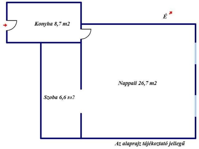 Eladó téglalakás, Budapesten, XIII. kerületben 75 M Ft