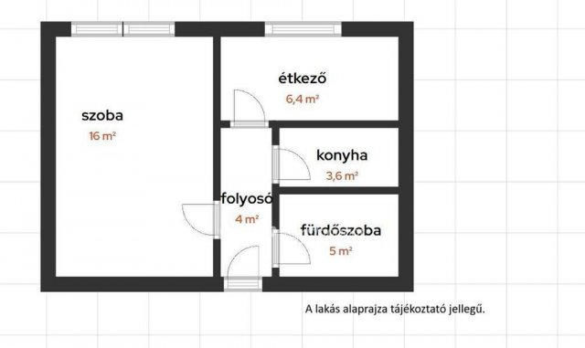 Eladó panellakás, Cegléden 36.5 M Ft, 1+1 szobás