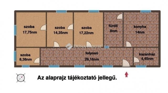 Eladó családi ház, Üllőn 63.1 M Ft, 4 szobás