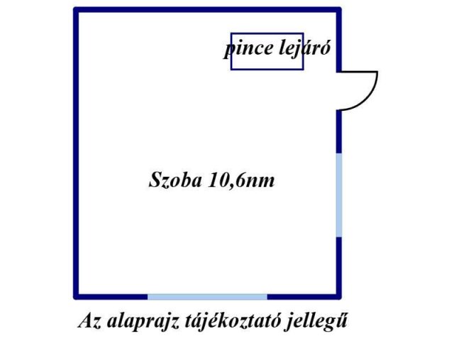 Eladó nyaraló, Berettyóújfaluban 5.6 M Ft, 1 szobás