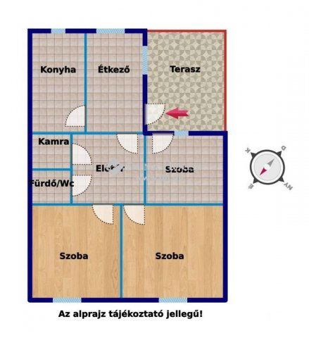 Eladó családi ház, Budapesten, XV. kerületben 82.3 M Ft