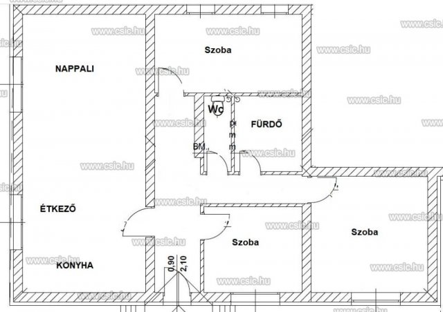 Eladó ikerház, Szentendrén 129.9 M Ft, 4 szobás