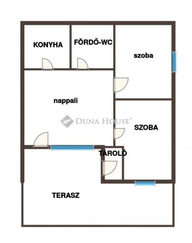 Eladó ikerház, Balatonkeresztúron, Kanizsai utcában 32.9 M Ft