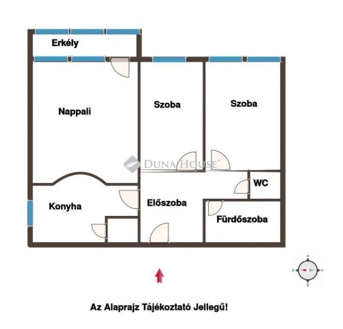 Eladó téglalakás, Sopronban 66 M Ft, 3 szobás