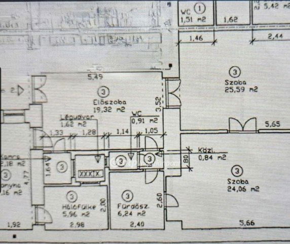 Eladó téglalakás, Budapesten, VIII. kerületben 87.1 M Ft
