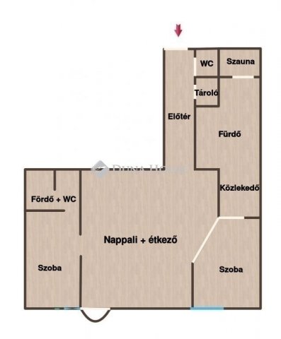 Eladó téglalakás, Budapesten, VI. kerületben 150 M Ft, 3 szobás