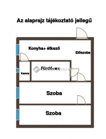 Eladó téglalakás, Pécsett 29 M Ft, 2 szobás