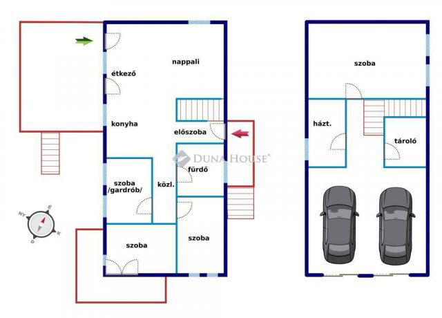 Eladó ikerház, Budapesten, XVII. kerületben, Szigetcsép utcában