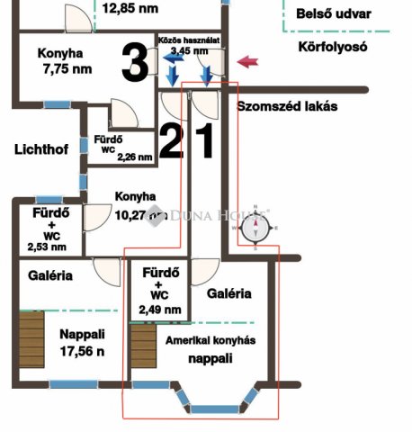 Eladó téglalakás, Budapesten, XIII. kerületben 69.99 M Ft