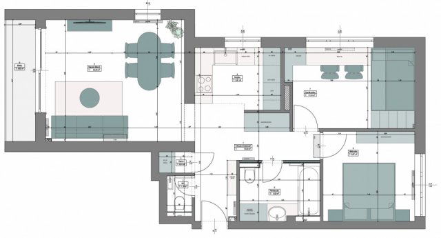 Eladó téglalakás, Budapesten, II. kerületben 160 M Ft, 3 szobás