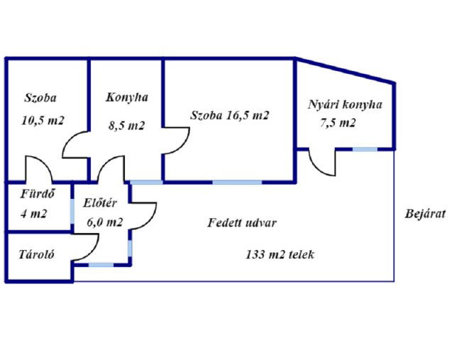 Eladó családi ház, Gyöngyösön 14.8 M Ft, 2 szobás