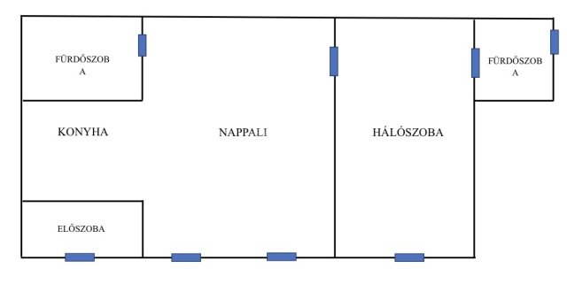 Eladó téglalakás, Budapesten, VI. kerületben 68.8 M Ft