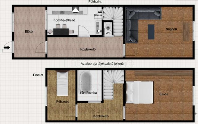 Eladó panellakás, Polgárdin 37.5 M Ft, 3 szobás