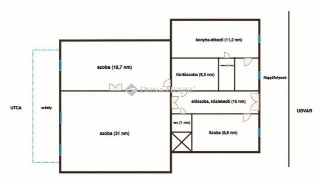 Eladó téglalakás, Budapesten, XIII. kerületben 109.9 M Ft