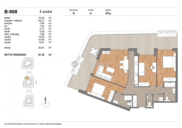 Eladó téglalakás, Budapesten, XI. kerületben 277.2 M Ft