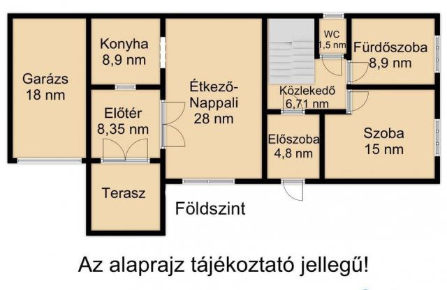 Eladó sorház, Hajdúsámsonon 79.9 M Ft, 5 szobás