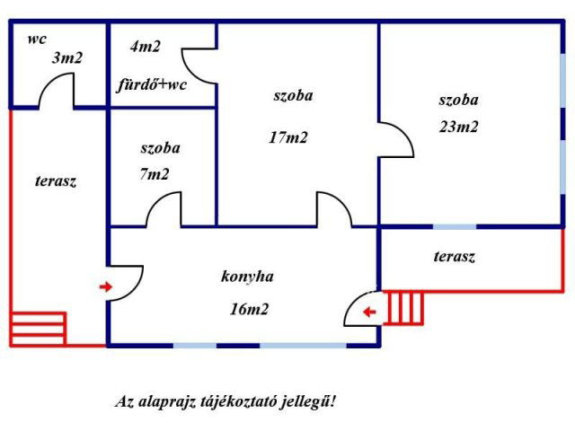 Eladó családi ház, Gyöngyöspatán 13.5 M Ft, 2+1 szobás