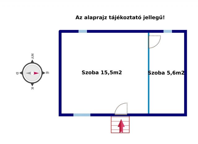 Eladó családi ház, Kocsolán 1.5 M Ft, 2 szobás