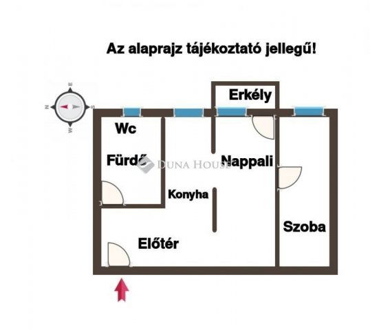 Eladó téglalakás, Bugyin 42 M Ft, 2 szobás