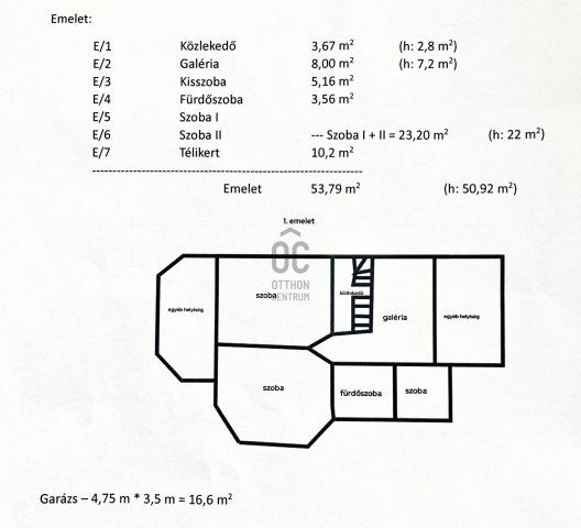 Eladó családi ház, Dömösön 89.9 M Ft, 4 szobás