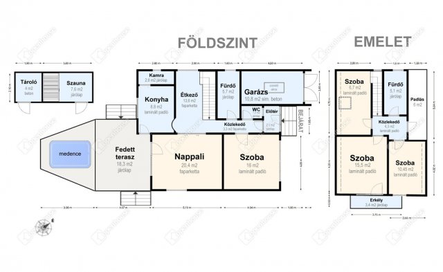 Eladó családi ház, Tiszaújvárosban 84.99 M Ft, 5 szobás