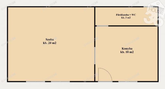 Eladó mezogazdasagi ingatlan, Kiskőrösön 15.9 M Ft, 1 szobás