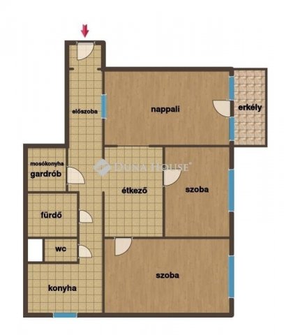 Eladó panellakás, Dunakeszin 71.9 M Ft, 3 szobás
