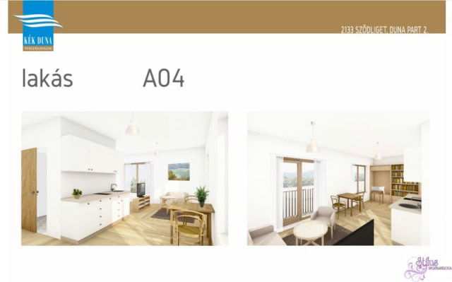 Eladó téglalakás, Sződligeten 68 M Ft, 1 szobás