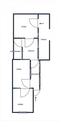 Eladó családi ház, Pörbölyön 9.9 M Ft, 3 szobás
