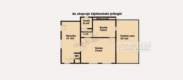Eladó mezogazdasagi ingatlan, Domaszéken 9.8 M Ft, 2 szobás