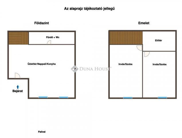 Eladó iroda, Pusztazámoron 32 M Ft, 3 szobás