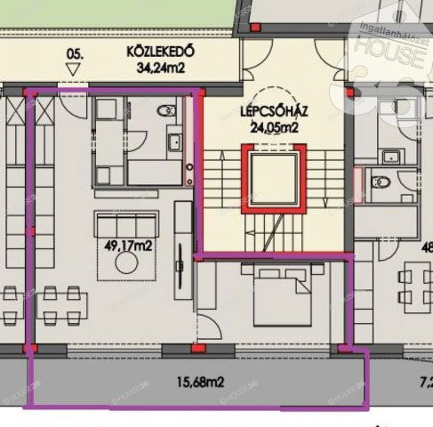 Eladó téglalakás, Kecskeméten 82.665 M Ft, 2 szobás
