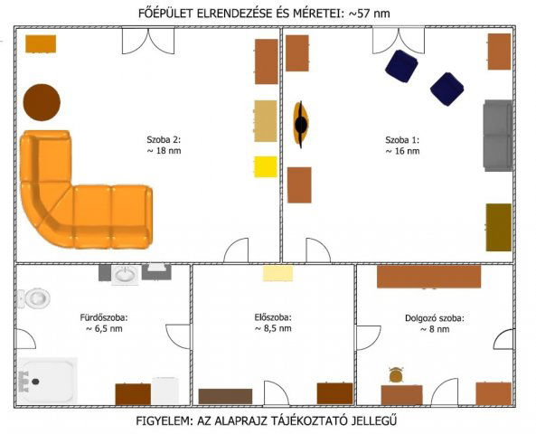Eladó családi ház, Debrecenben 79.9 M Ft, 2+1 szobás