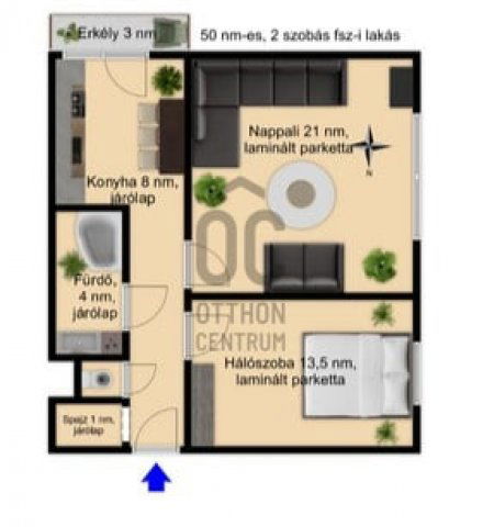 Kiadó téglalakás, albérlet, Gyöngyösön 142 E Ft / hó