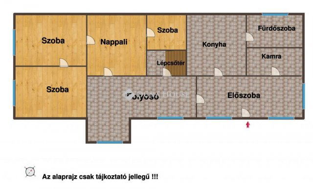 Eladó családi ház, Abádszalókban 22.99 M Ft, 3 szobás