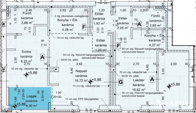 Eladó téglalakás, Szegeden 97 M Ft, 3 szobás