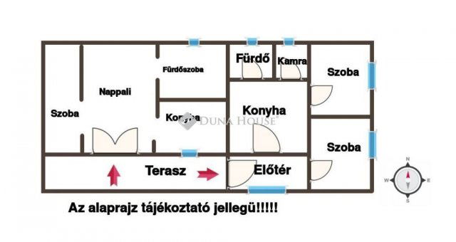 Eladó családi ház, Kiskunlacházán 59.9 M Ft, 4 szobás