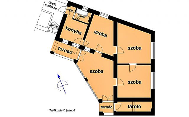 Eladó családi ház, Derecskén 43 M Ft, 4 szobás
