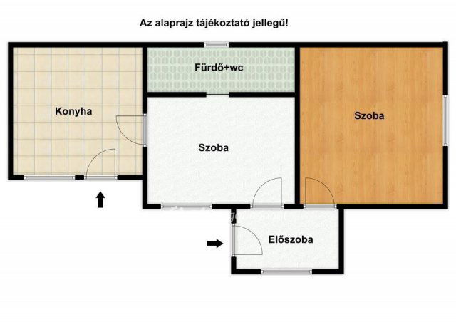 Eladó családi ház, Hajdúszoboszlón 34.49 M Ft, 2 szobás