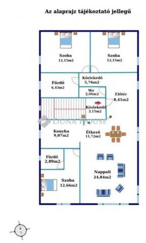 Eladó téglalakás, Szentendrén 169 M Ft, 4 szobás