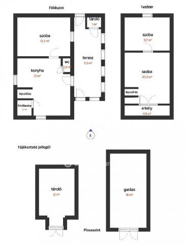 Eladó családi ház, Nemesgulácson 95 M Ft, 3 szobás