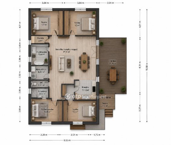 Eladó családi ház, Versegen 79.9 M Ft, 5 szobás