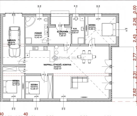 Eladó családi ház, Budapesten, XVIII. kerületben 149.9 M Ft