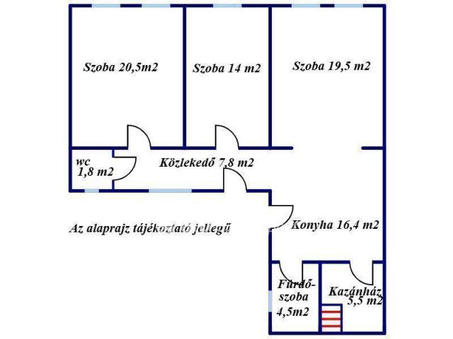 Eladó családi ház, Sarkadon 25 M Ft, 3 szobás