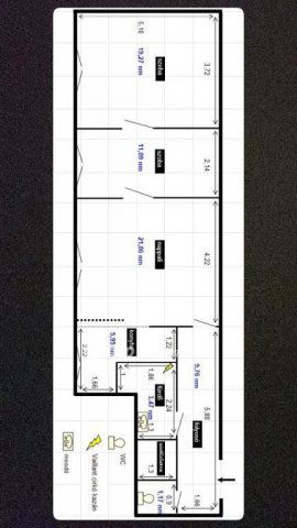 Eladó téglalakás, Budapesten, VIII. kerületben 92 M Ft, 3 szobás